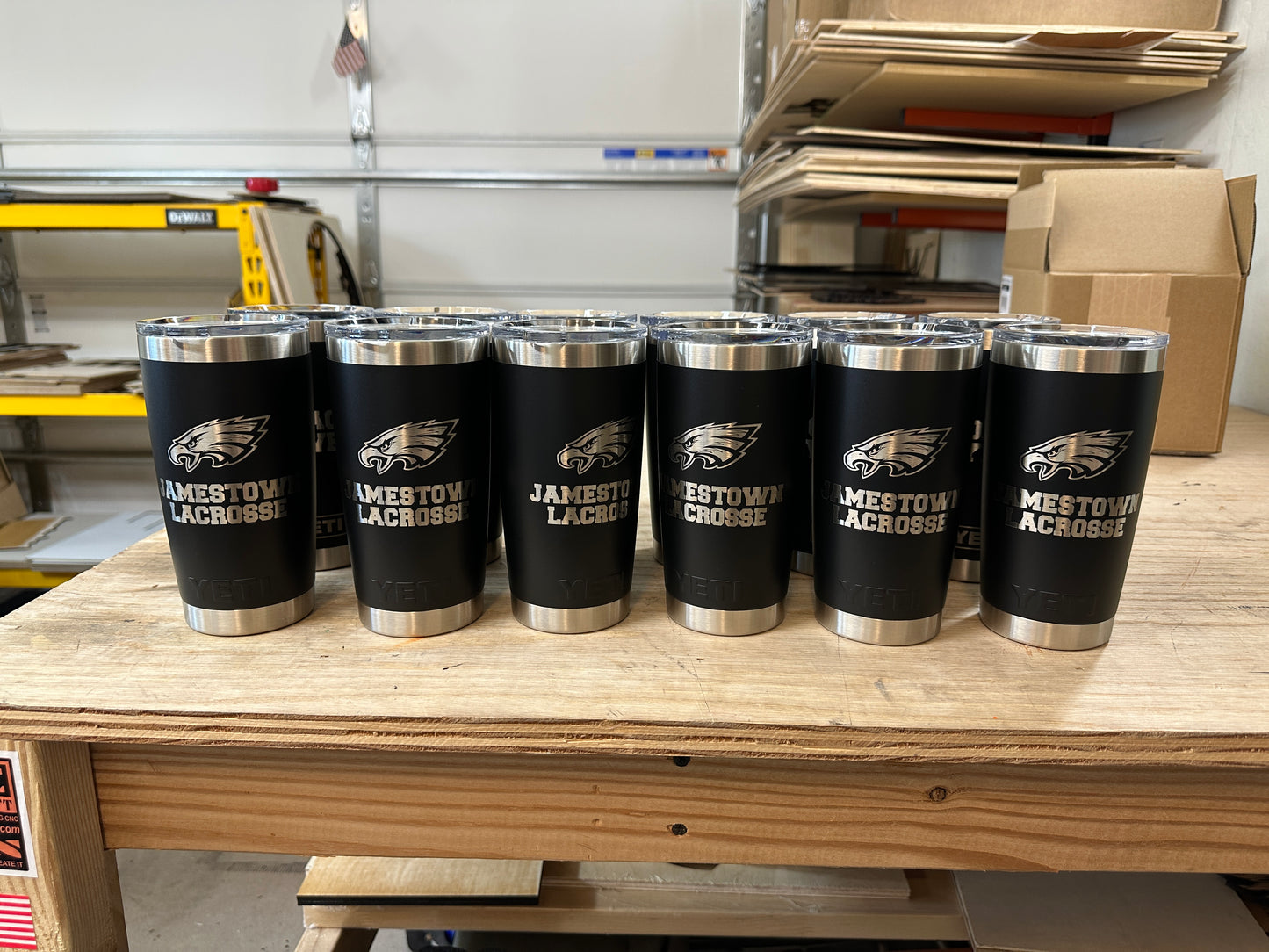 Laser-Engraved Yeti Drinkware