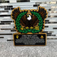 Full Color Eagle Rising Plaque