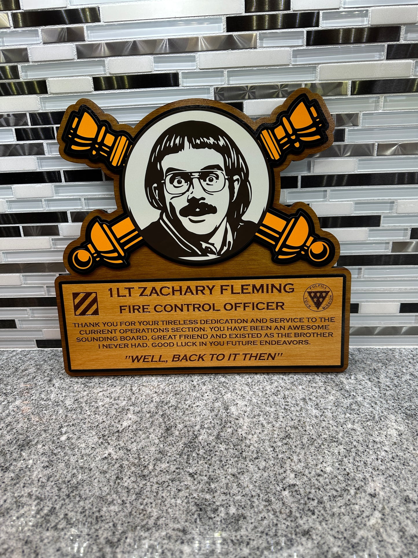 Farewell Plaques