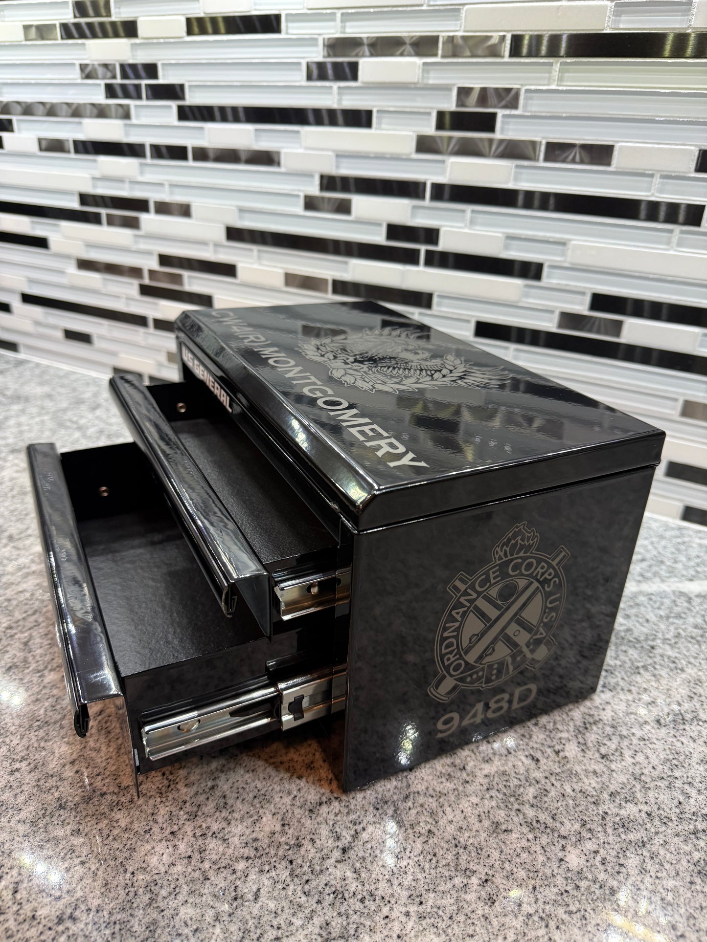 Laser-Engraved Mini Toolbox