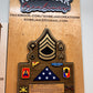 Retirement Plaque with Flag & Ranks