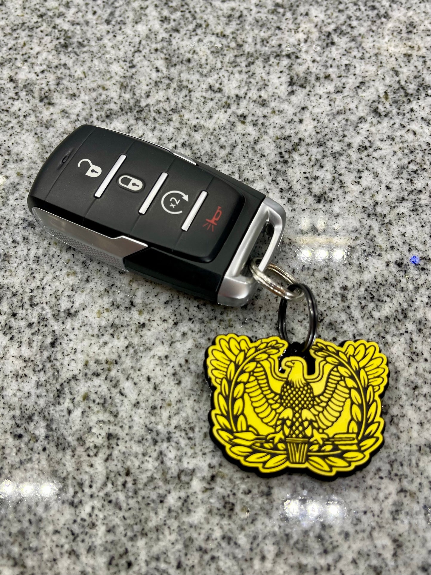 Acrylic Warrant Officer Keychains