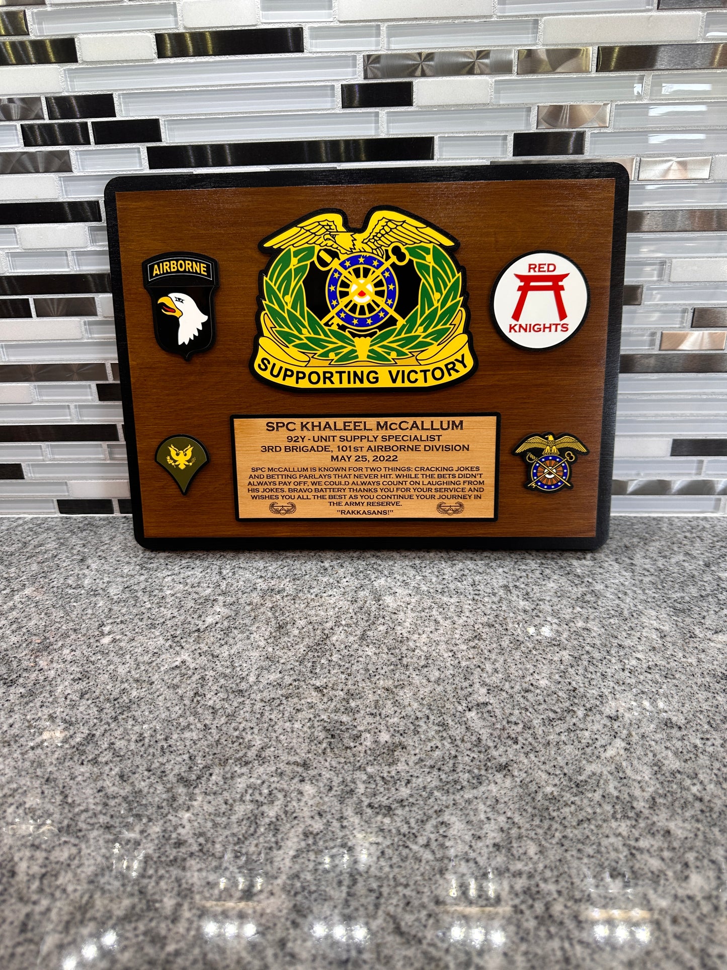 Frameless Plaques