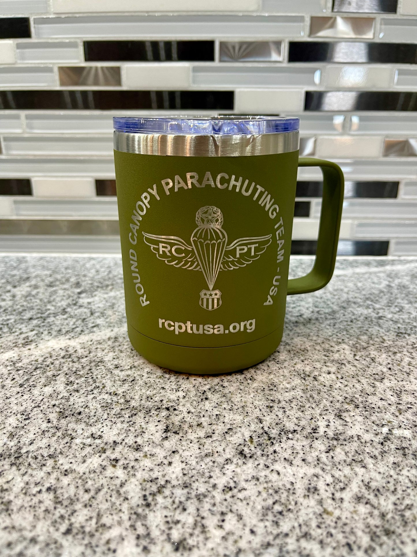 Laser-Engraved 15 oz. Coffee Mug