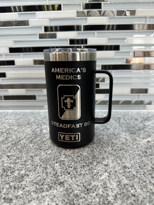 Laser-Engraved Yeti Drinkware