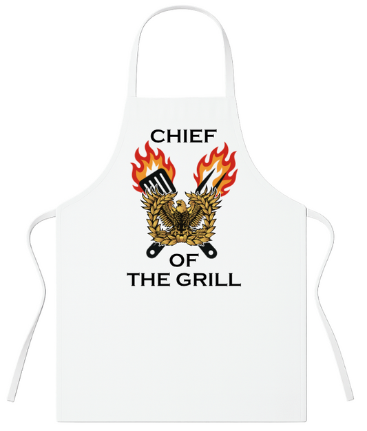 Customizable White Apron