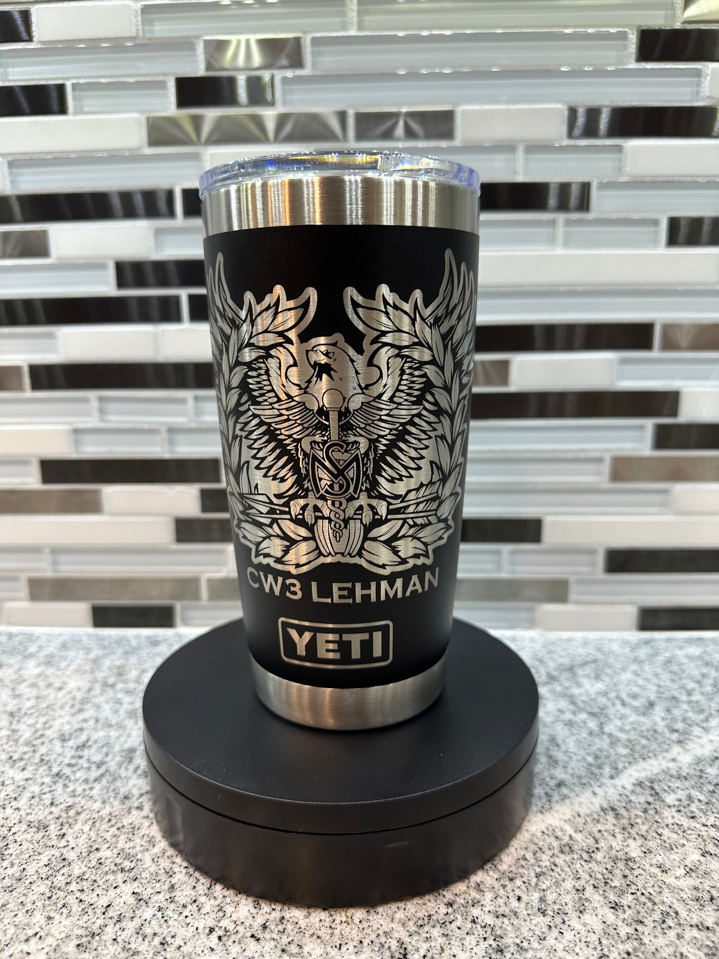 Laser-Engraved Yeti Drinkware