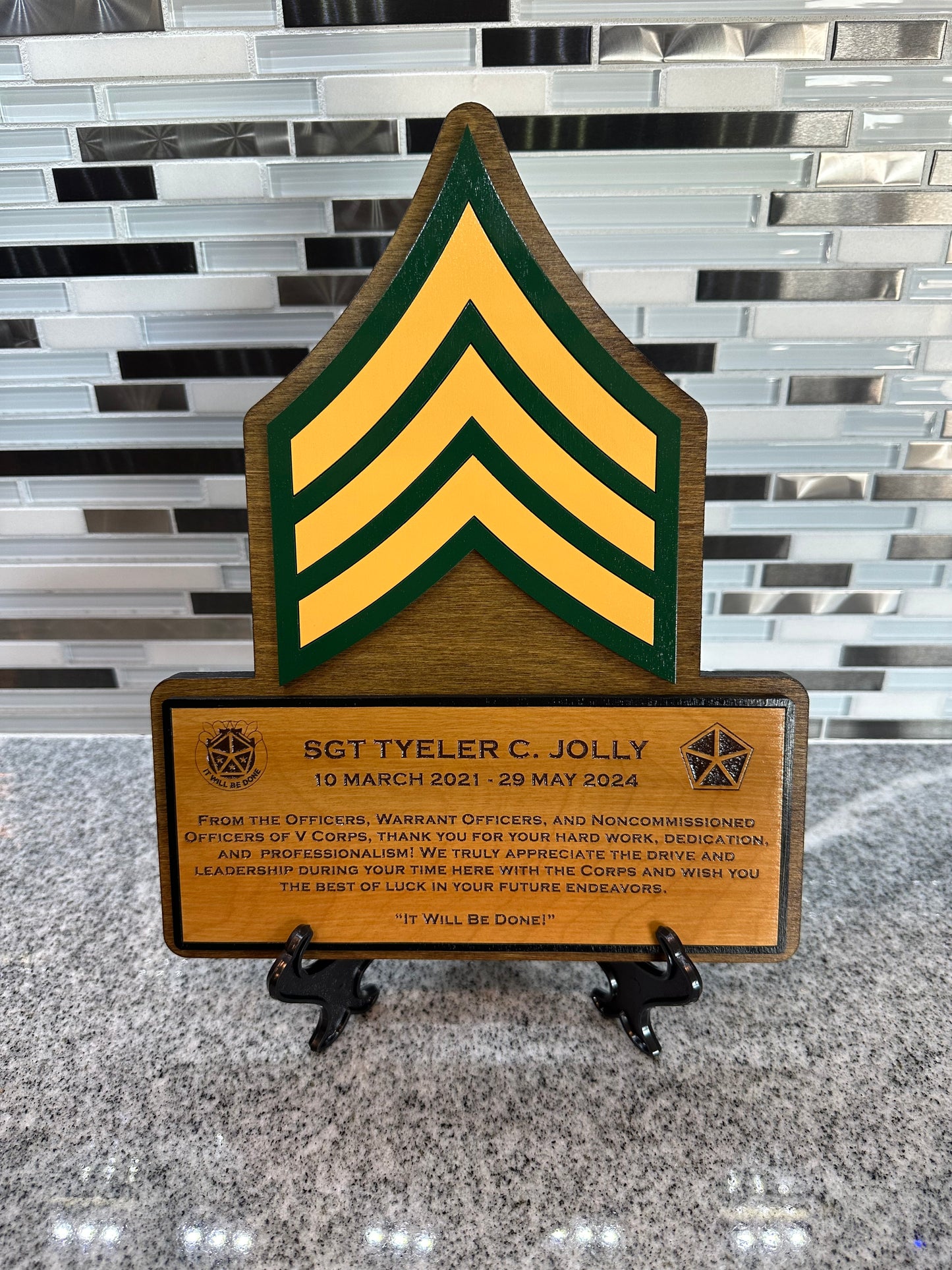 NCO Plaques