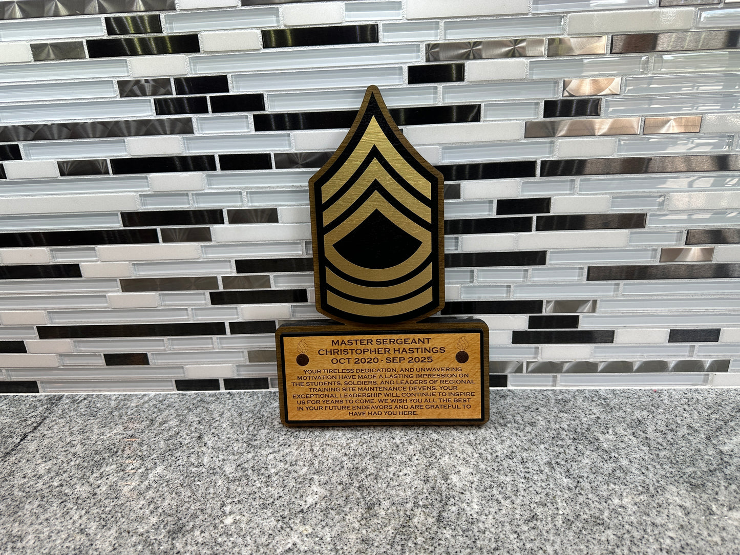 NCO Plaques
