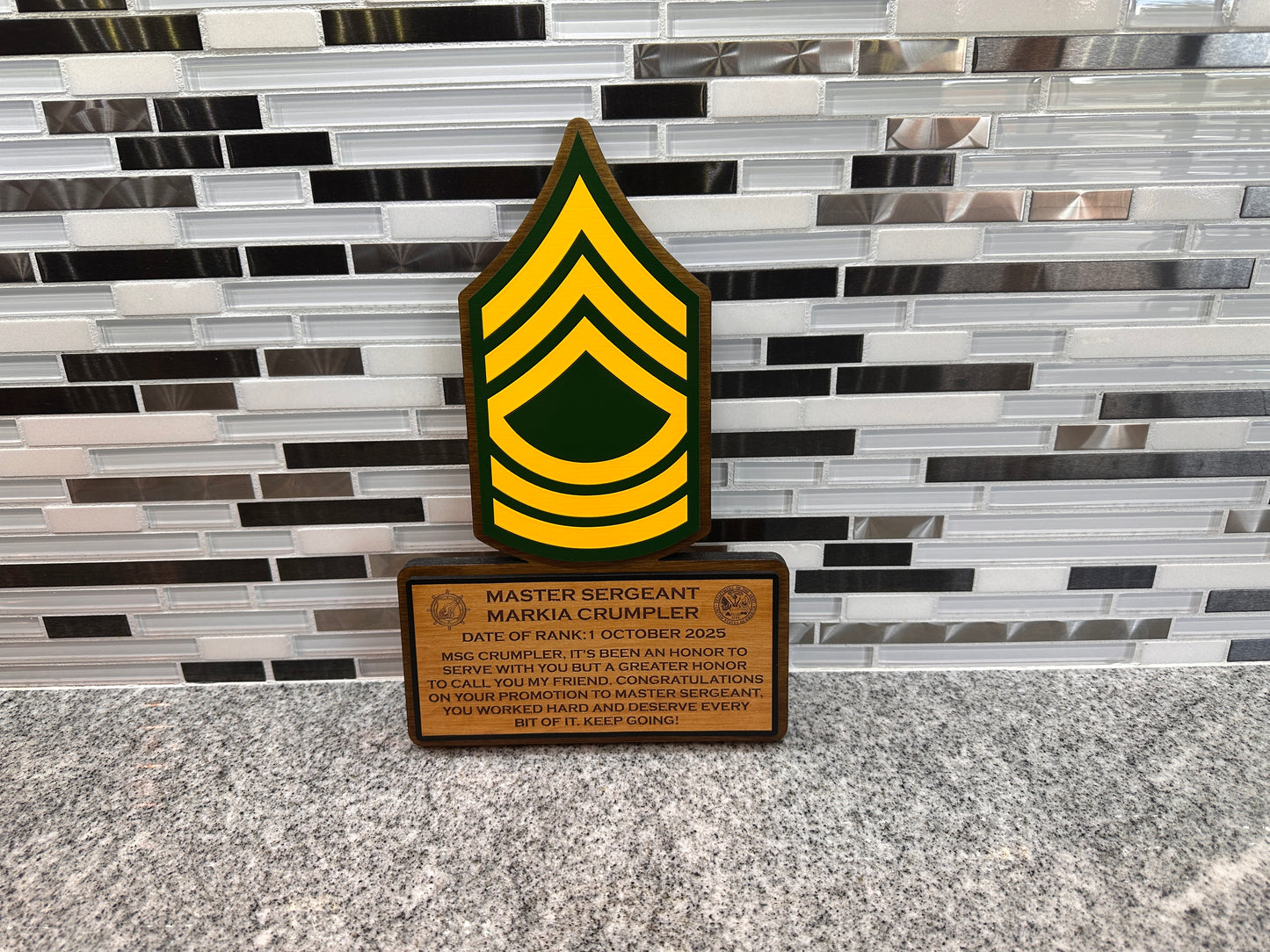 NCO Plaques