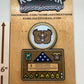 Retirement Plaque with Wooden Flag & Ranks