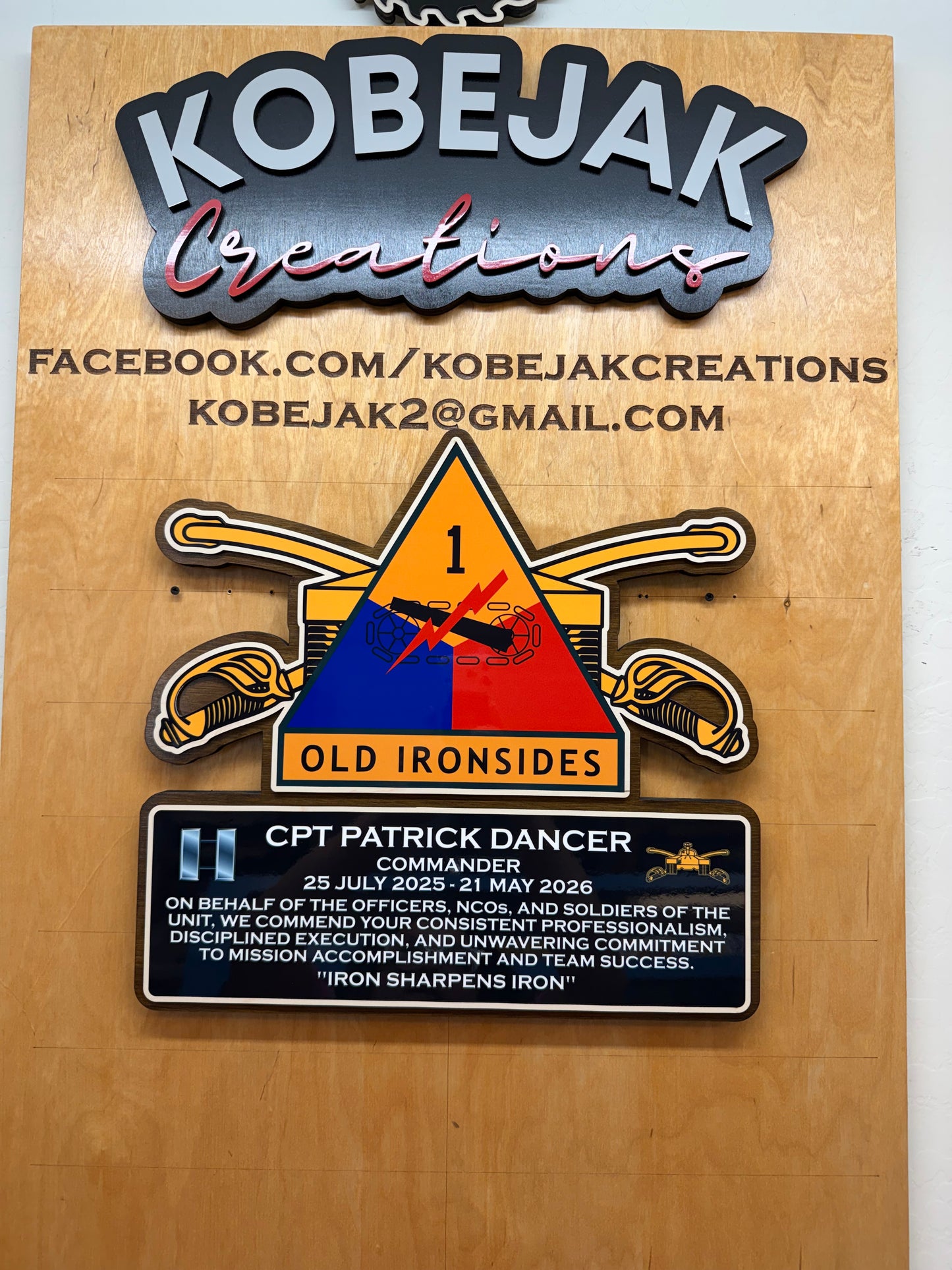 Farewell Plaques