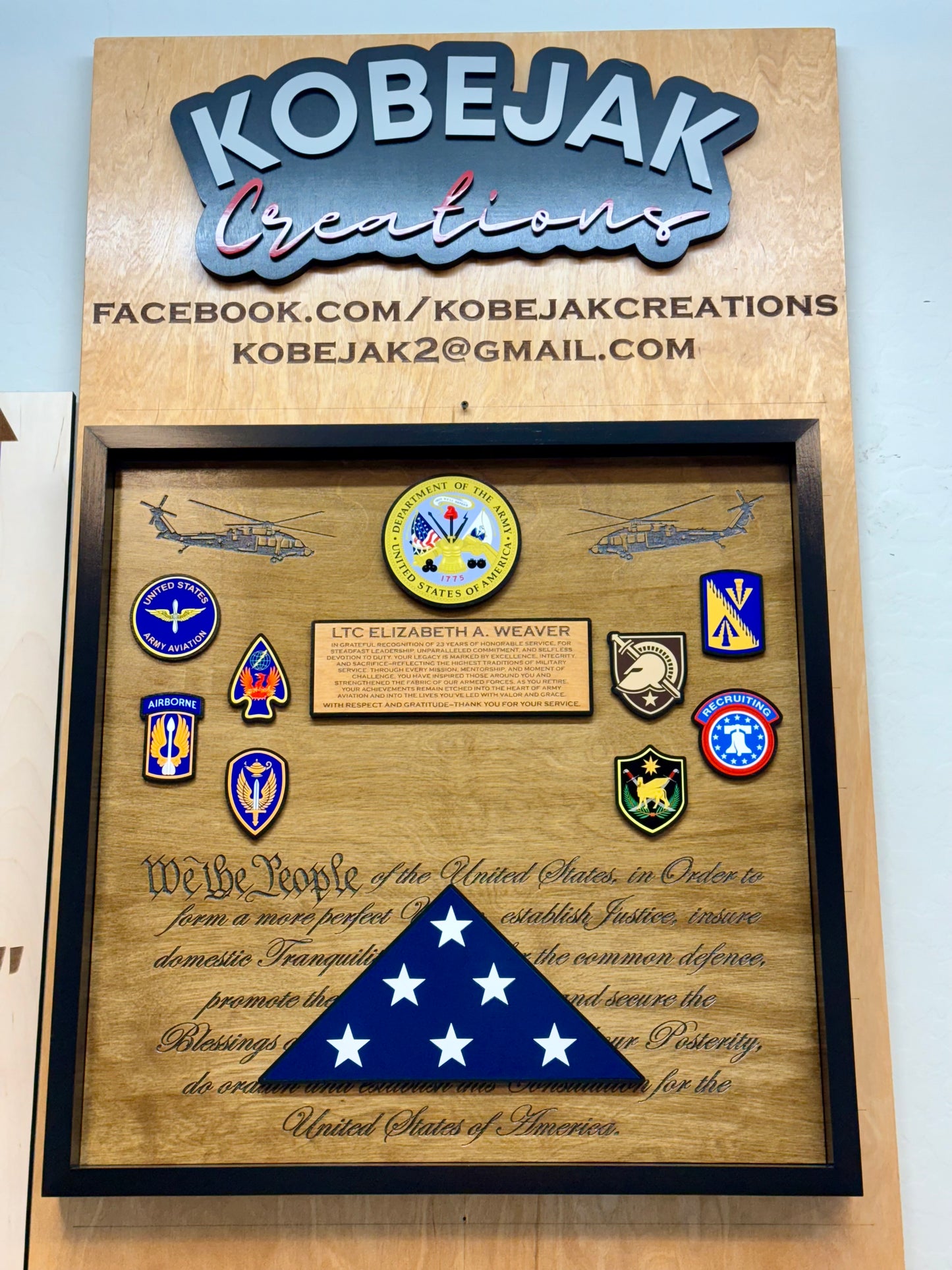 Framed Plaques
