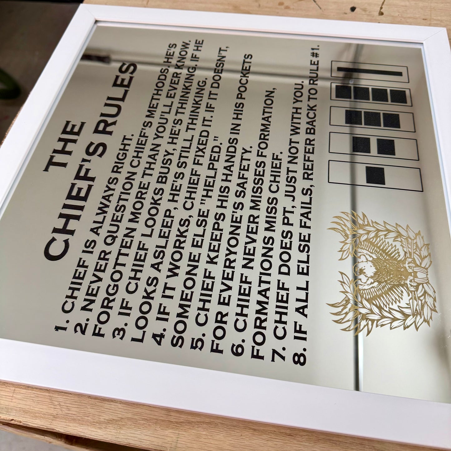 Laser-Engraved Mirrors