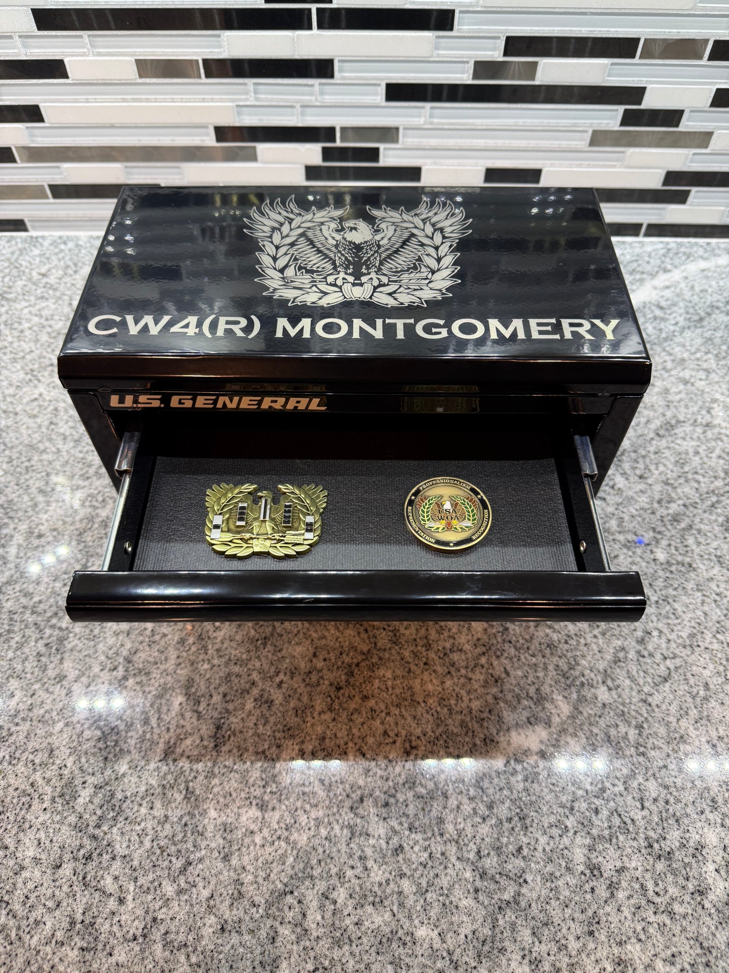 Laser-Engraved Mini Toolbox