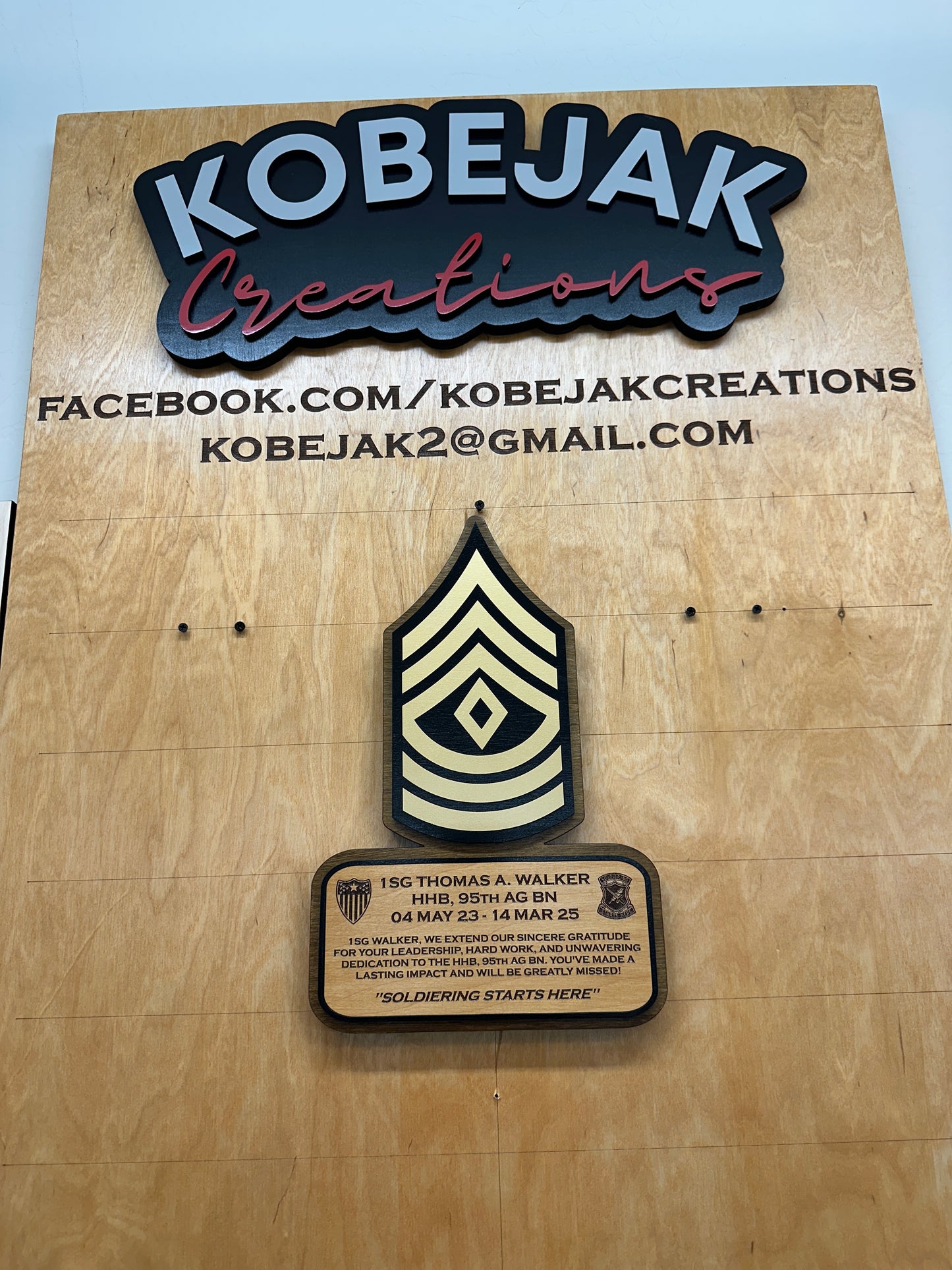 NCO Plaques