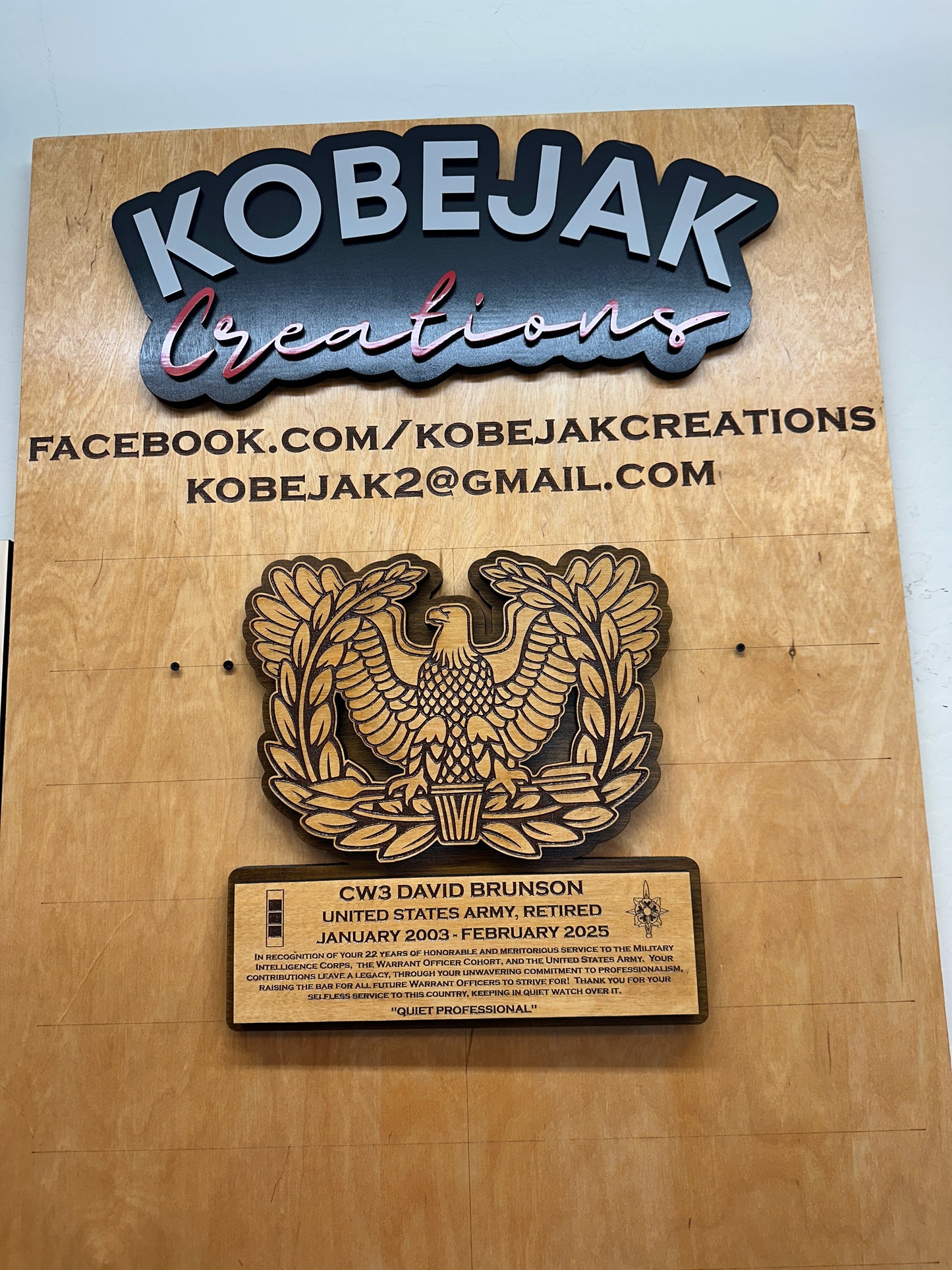 Fancy Eagle Rising Plaques