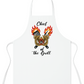 Customizable White Apron