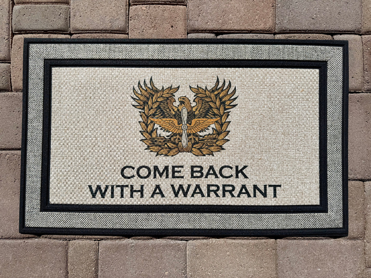 Warrant Officer Welcome Mat