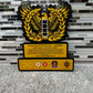 Full Color Eagle Rising Plaque