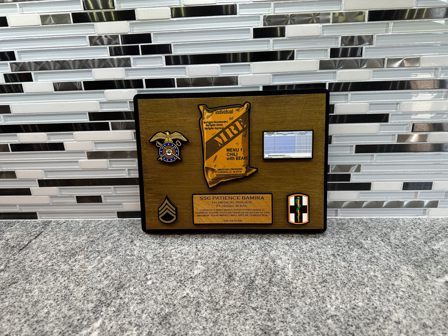 Frameless Plaques