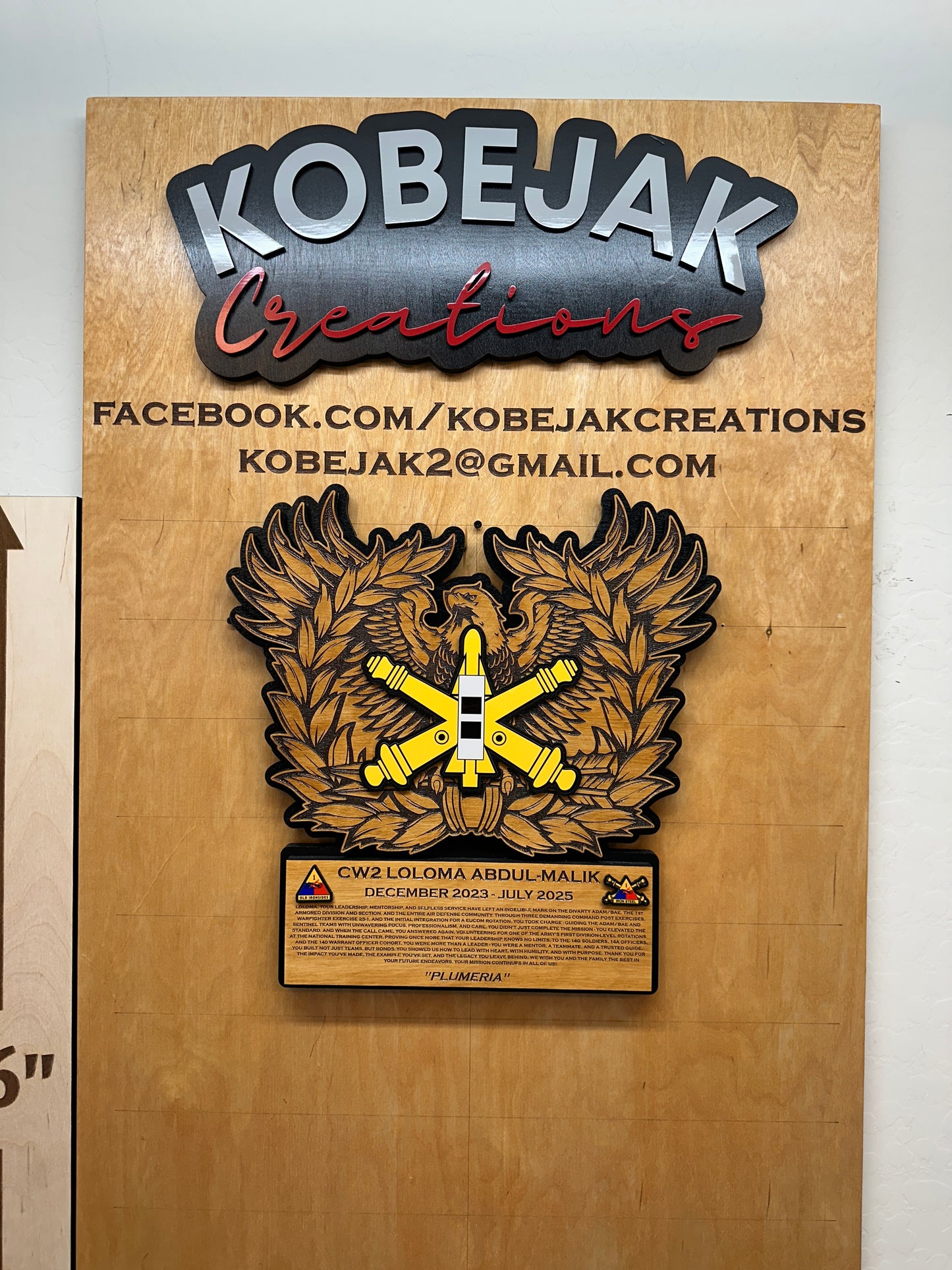 Fancy Eagle Rising Plaques