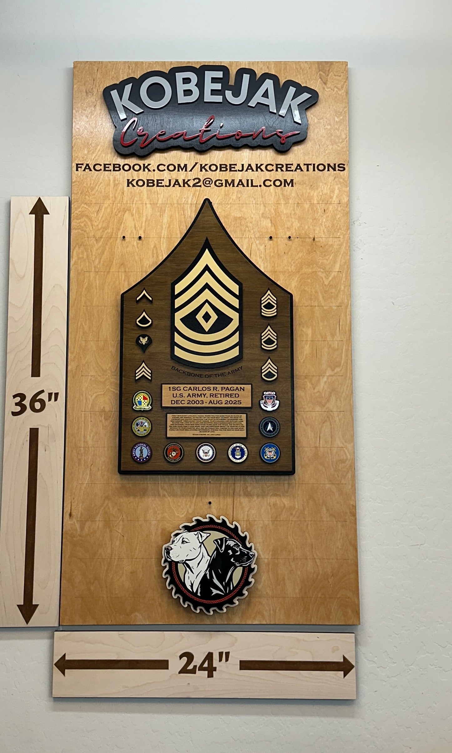 NCO Plaques