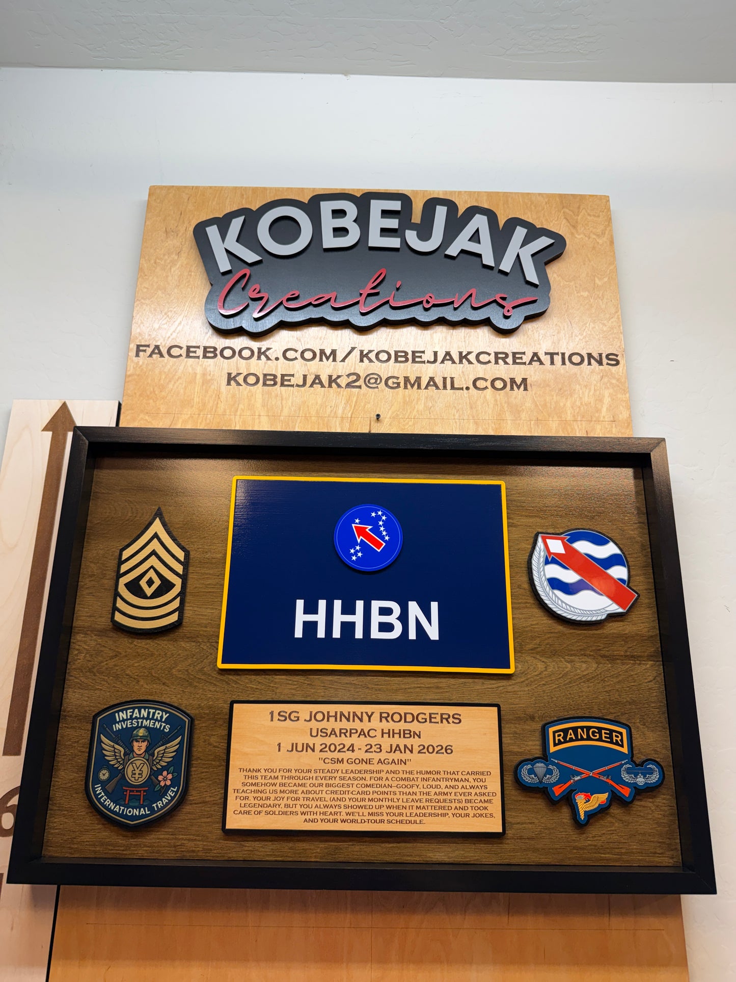 Framed Plaques