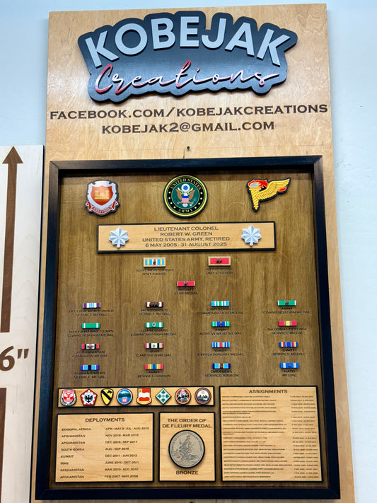 Ribbon Retirement Plaque