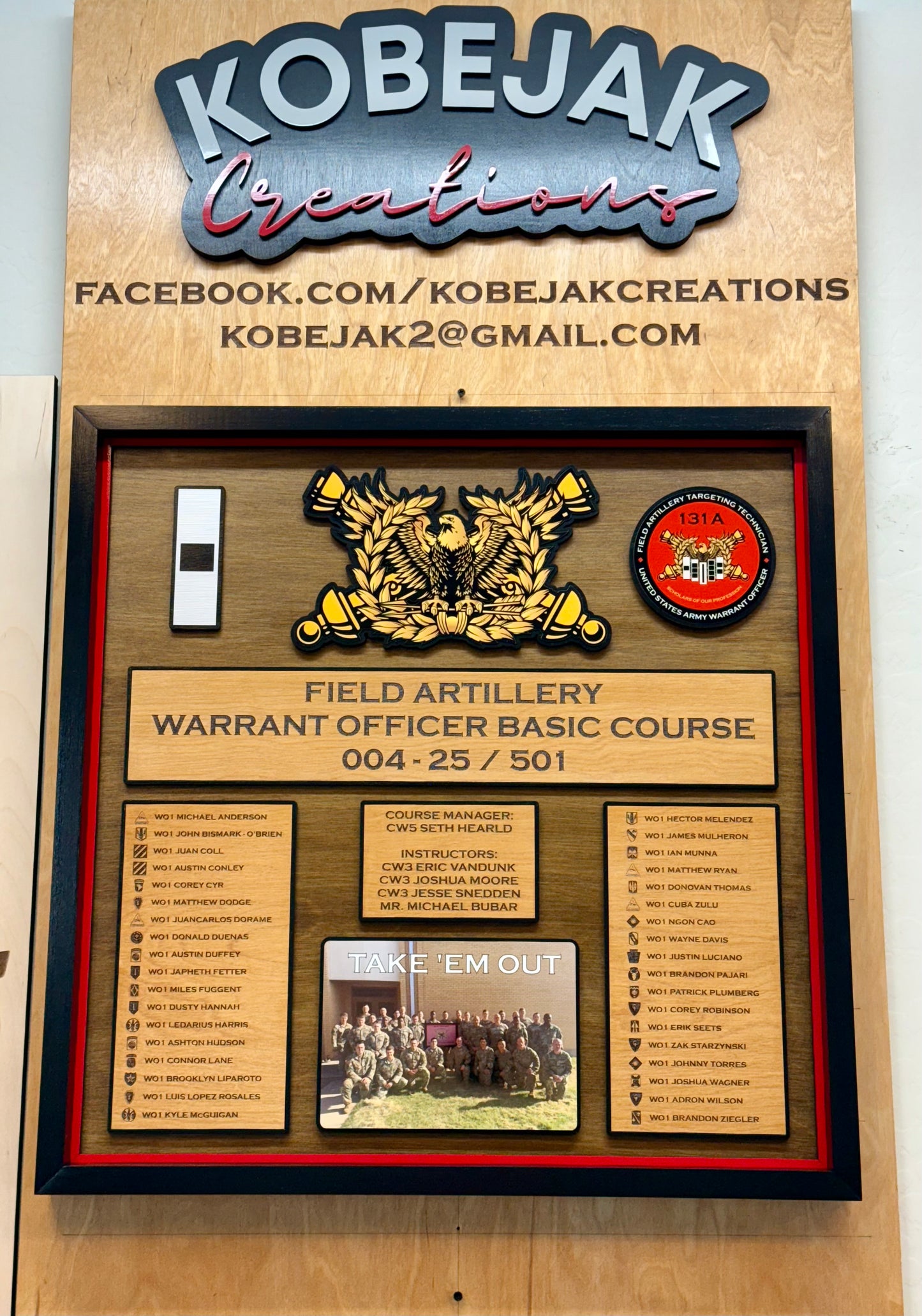 Framed Plaques