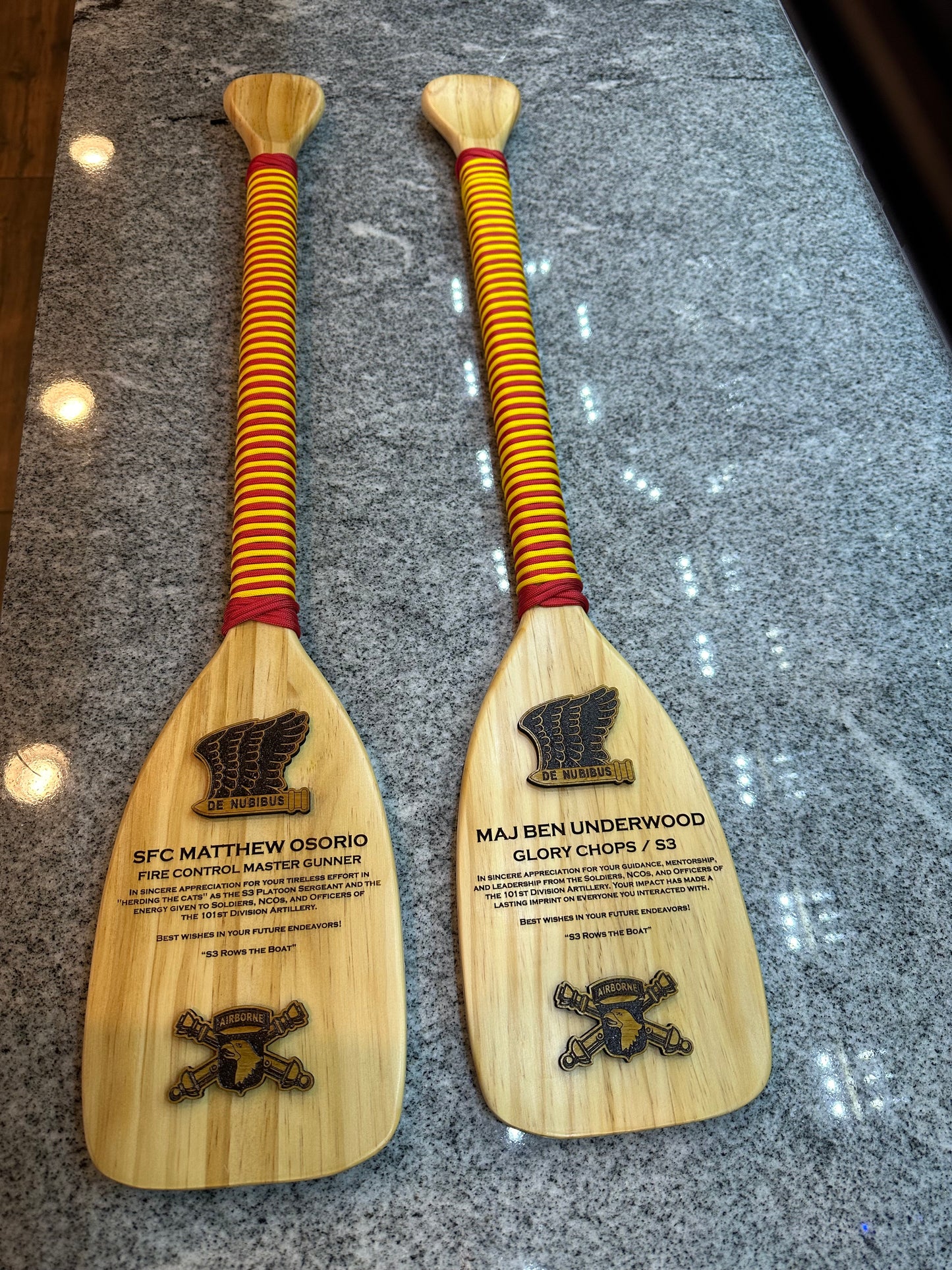 Wooden Oars