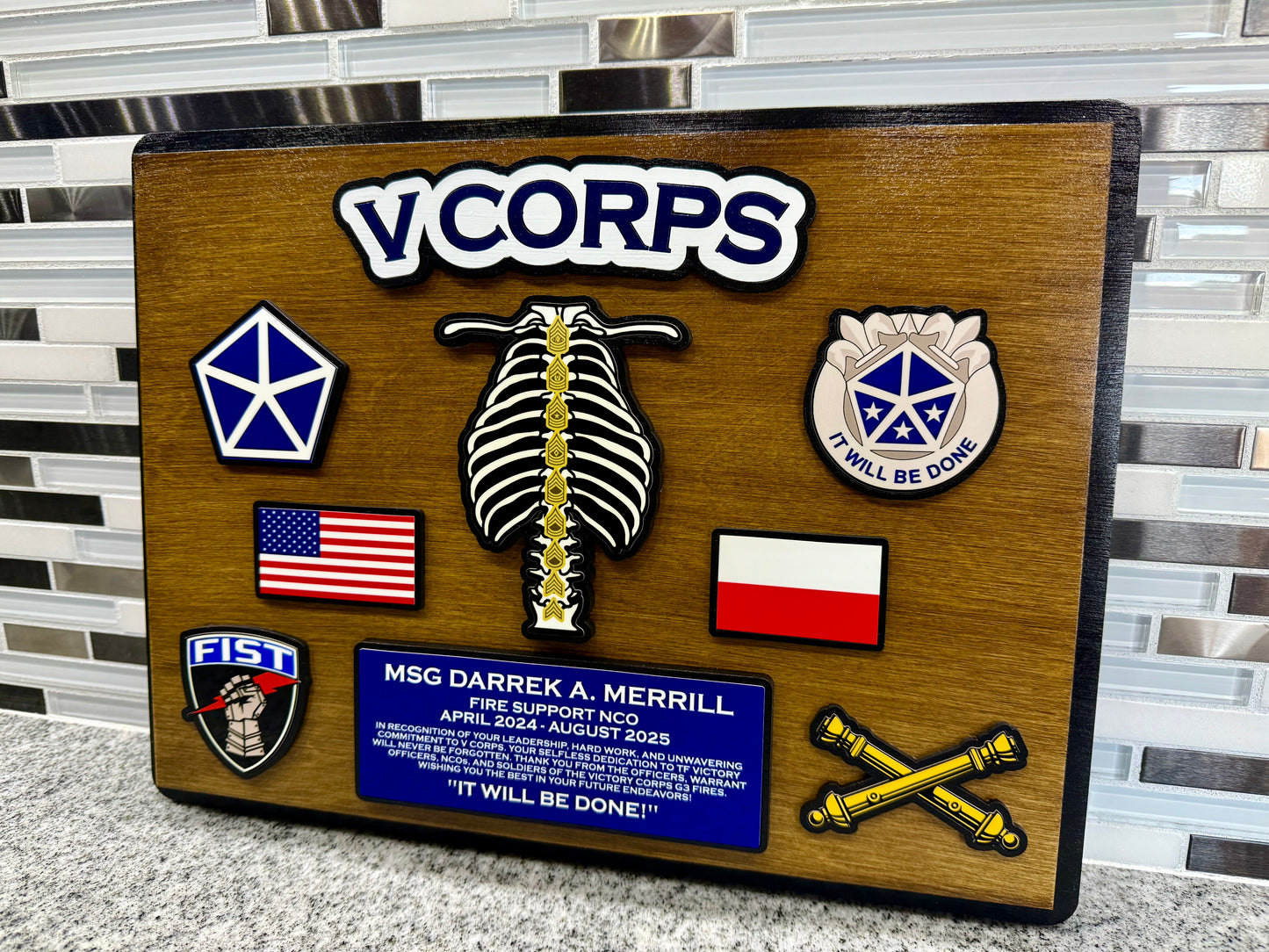 Frameless Plaques