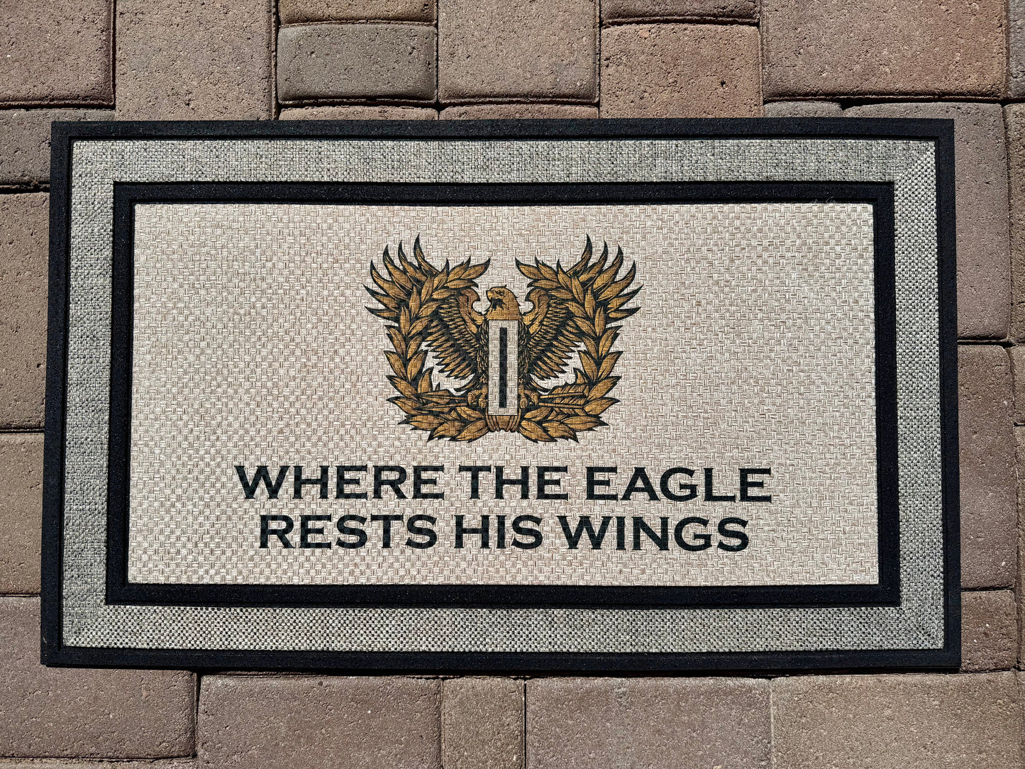 Warrant Officer Welcome Mat