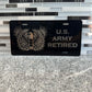 Warrant Officer License Plates