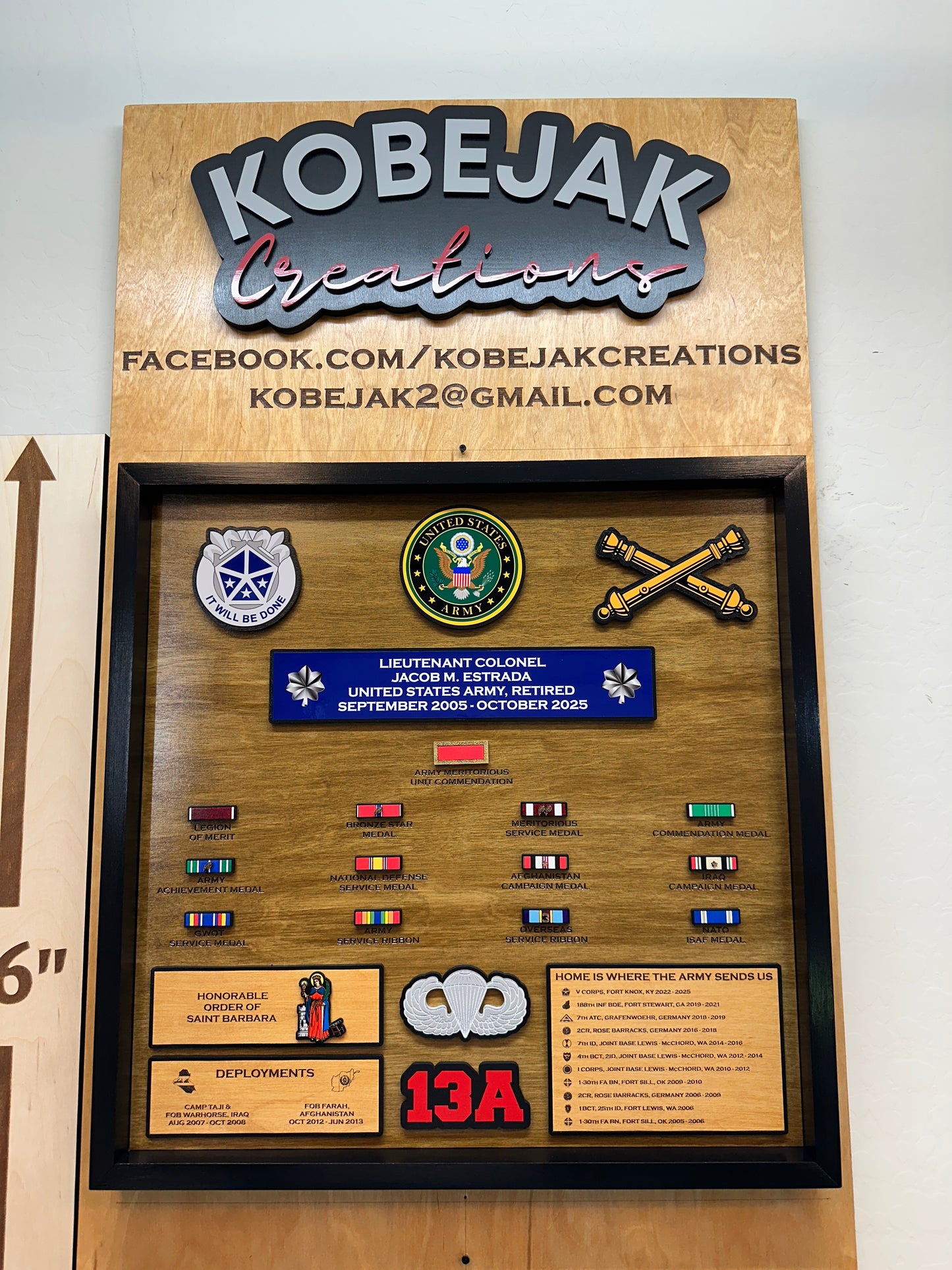 Ribbon Retirement Plaque
