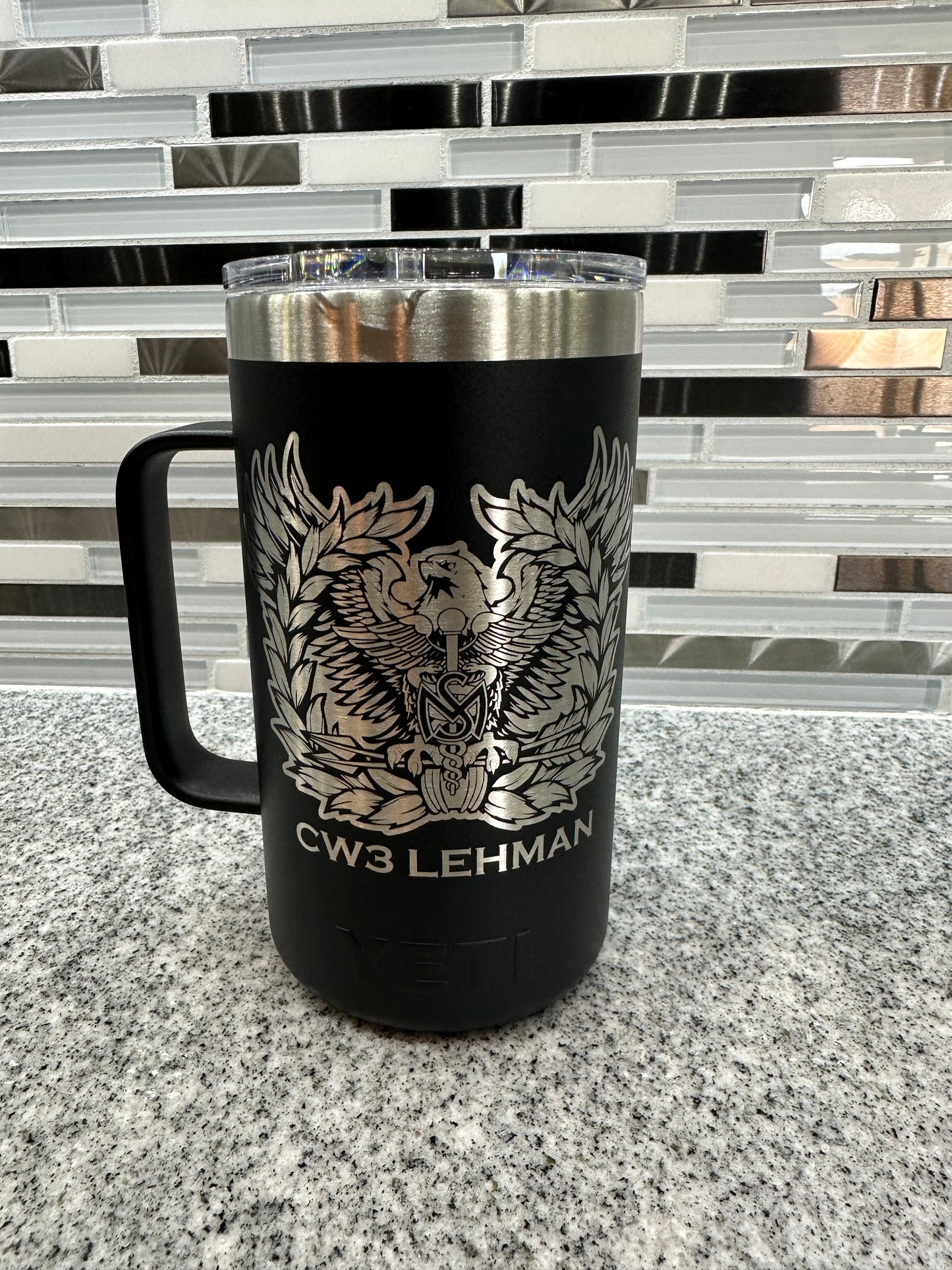 Laser-Engraved Yeti Drinkware