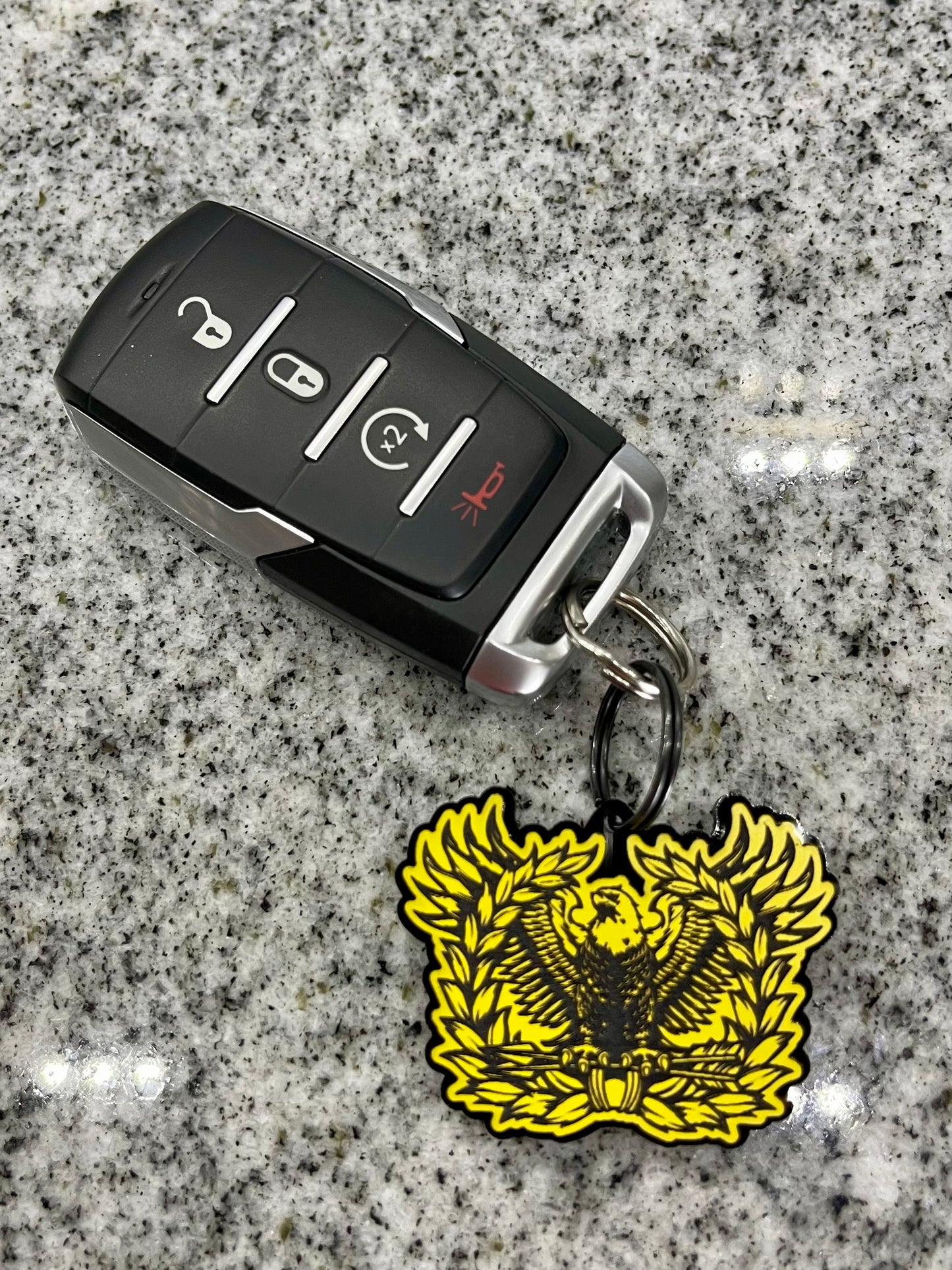 Acrylic Warrant Officer Keychains