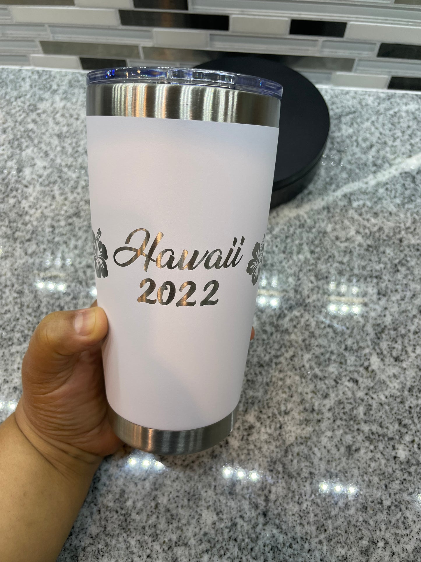 Laser-Engraved 20 oz. Tumbler