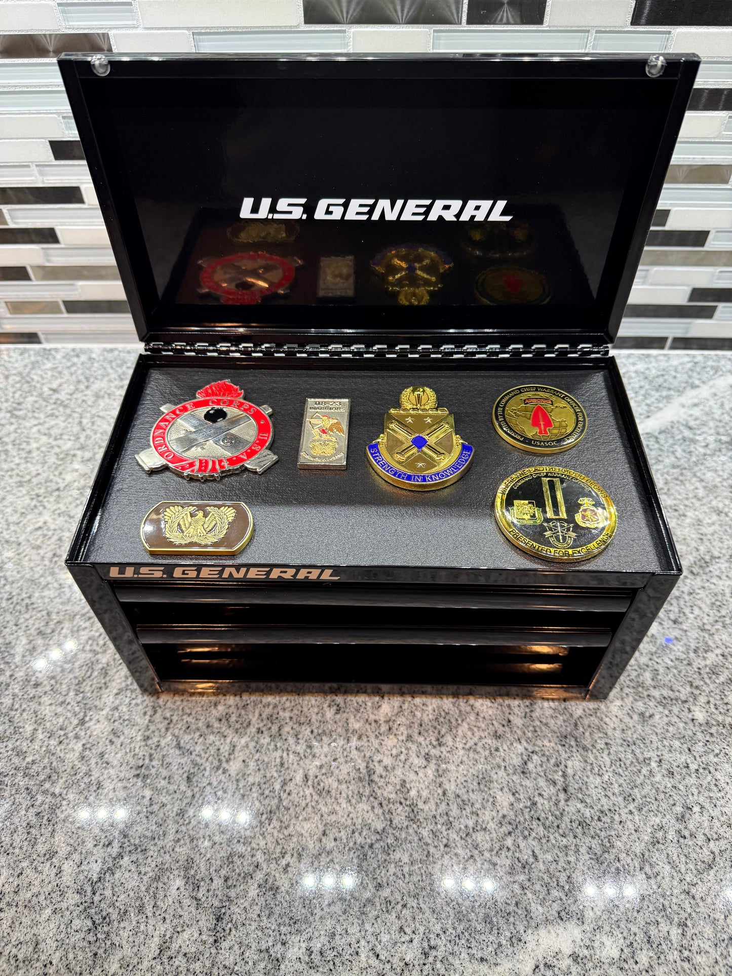 Laser-Engraved Mini Toolbox