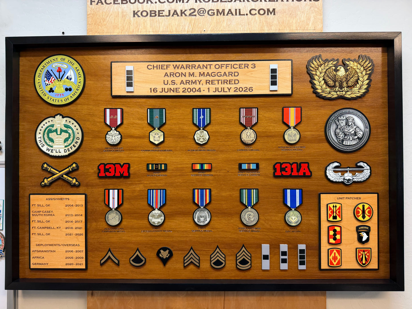 Framed Plaques