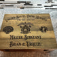 Custom Laser-Engraved Whiskey Box