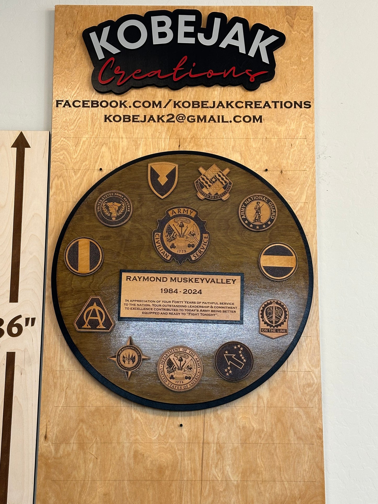 Retirement Plaque