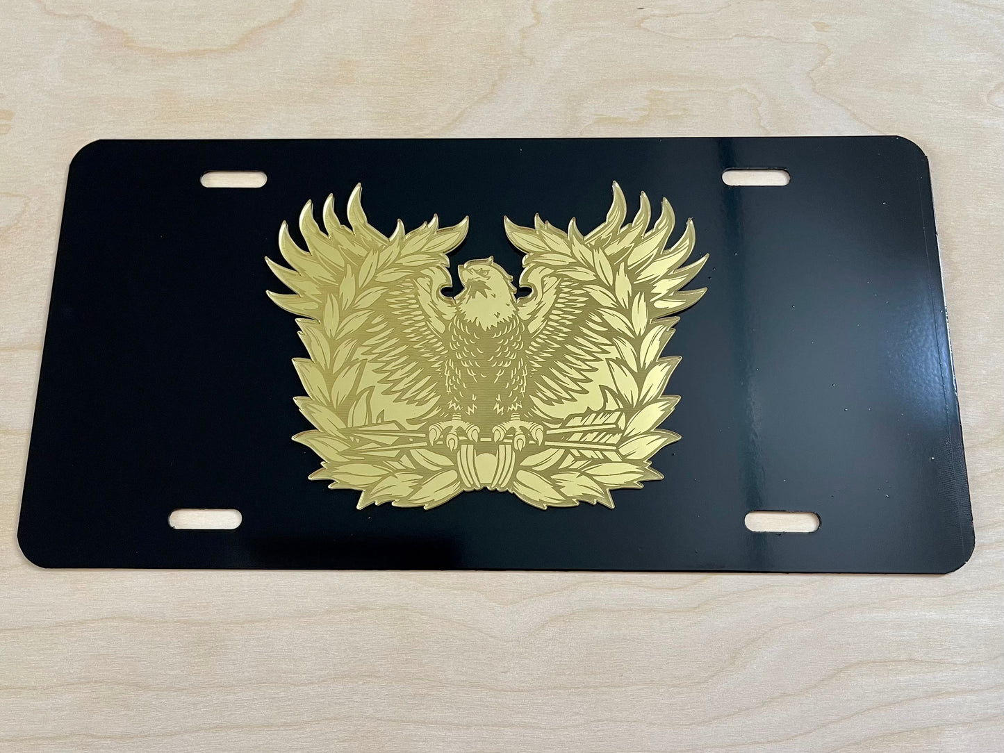 Warrant Officer License Plates