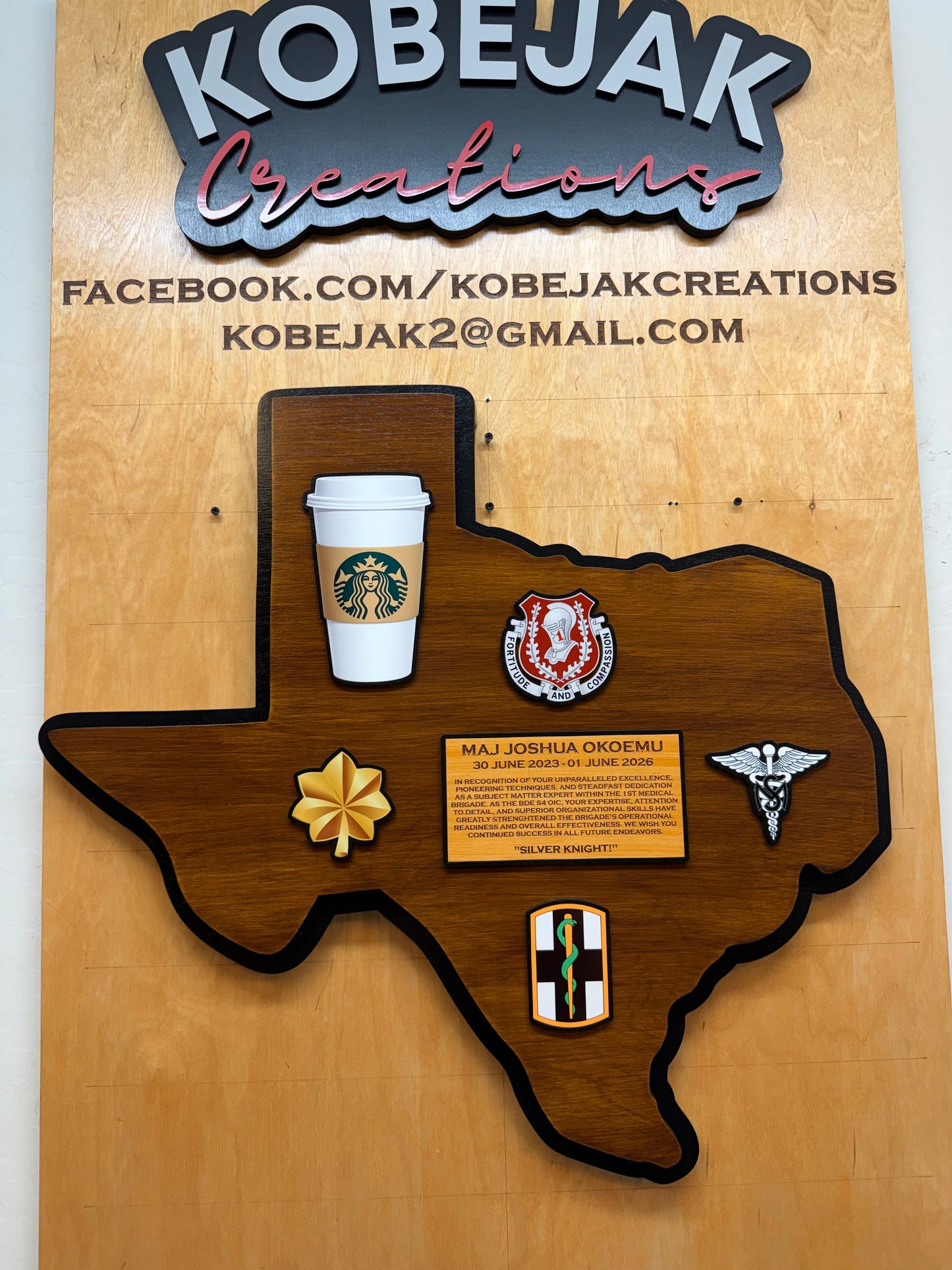 Frameless Plaques