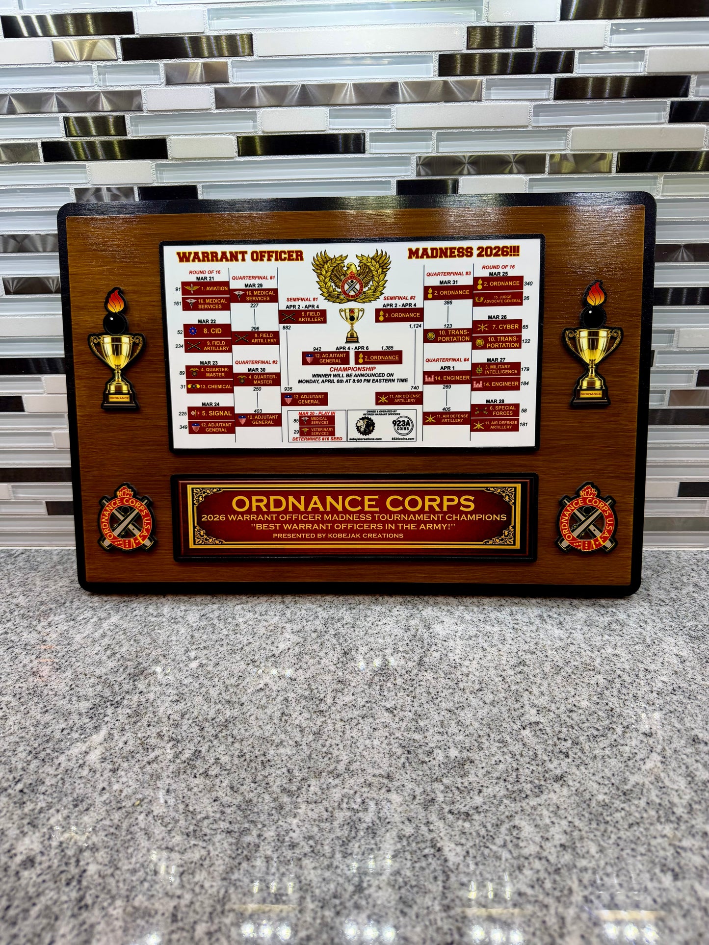 Frameless Plaques