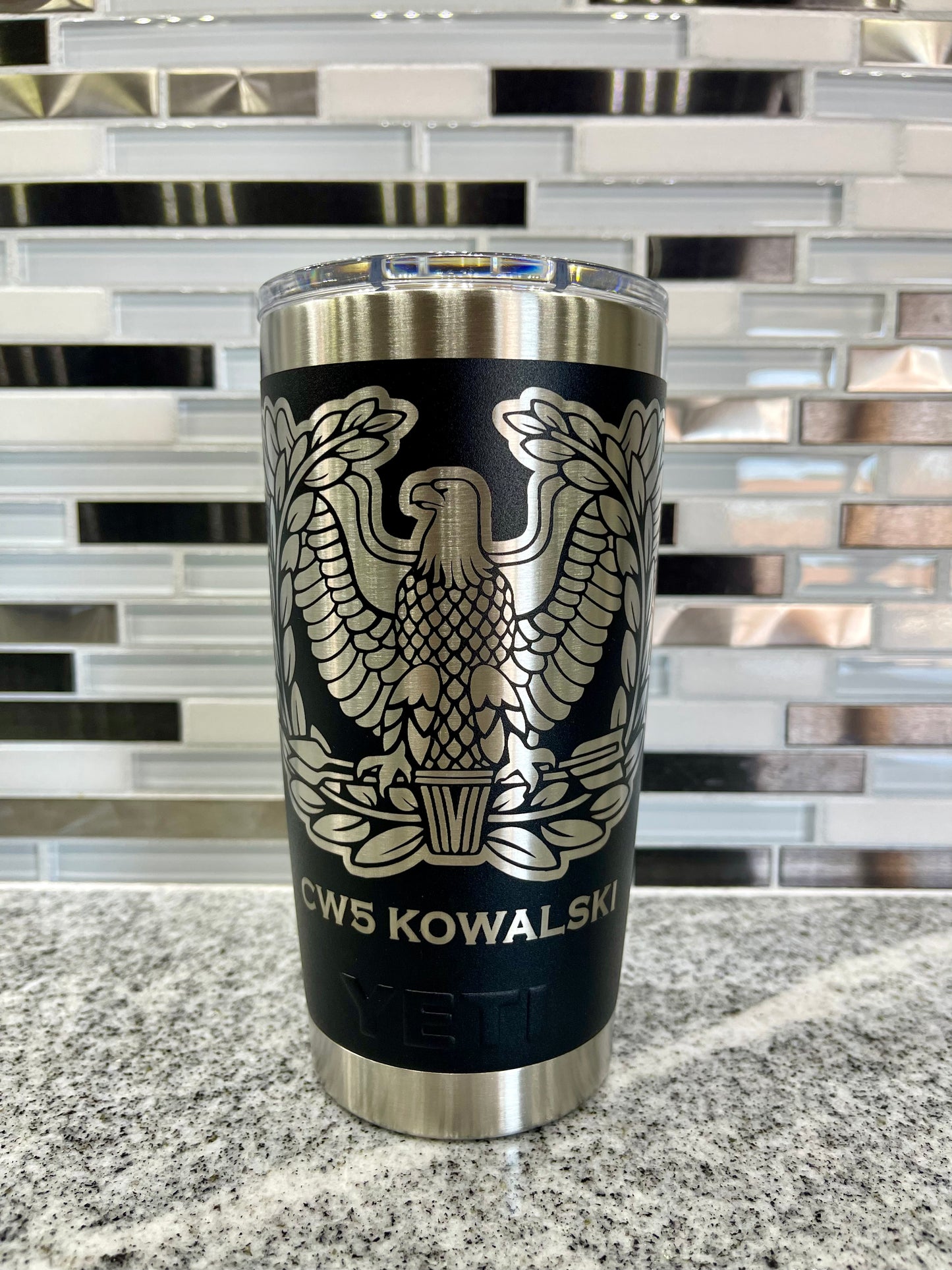 Laser-Engraved Yeti Drinkware