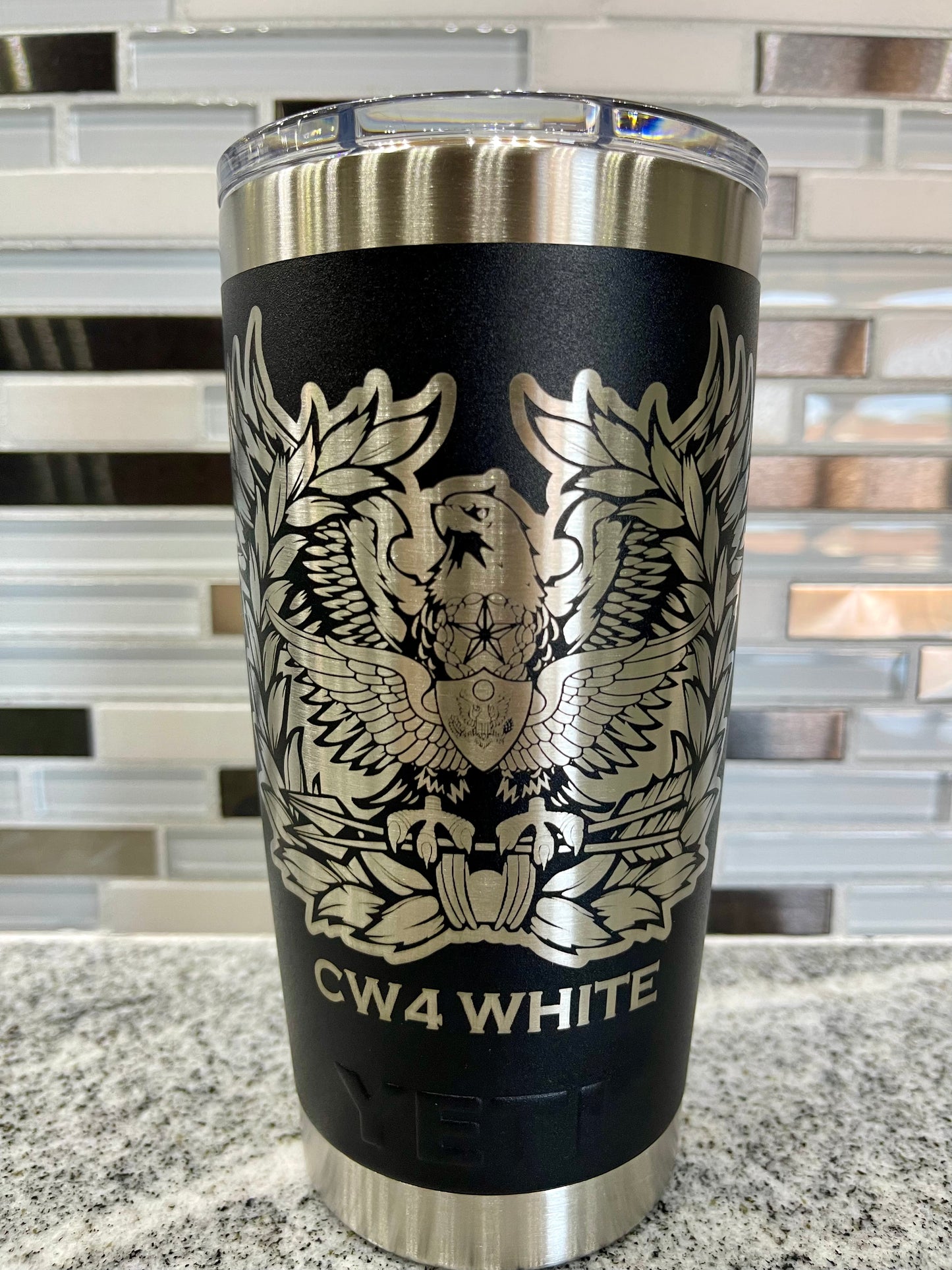 Laser-Engraved Yeti Drinkware