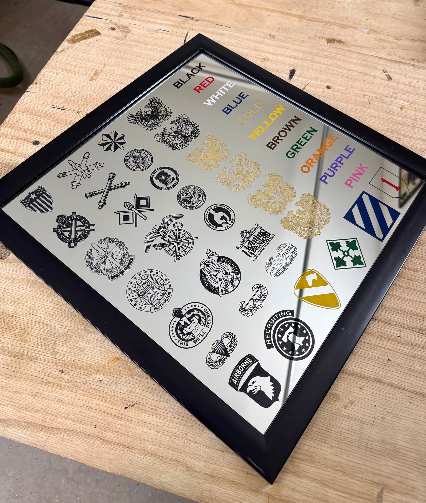 Laser-Engraved Mirrors