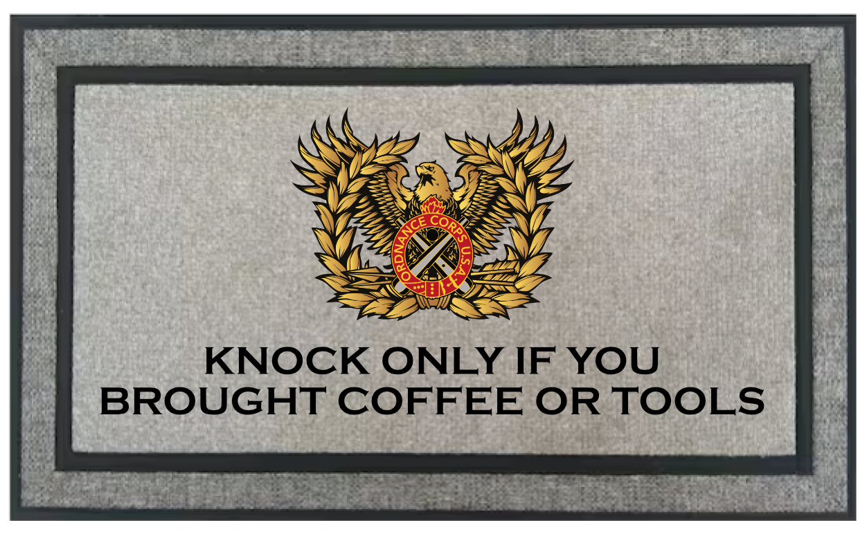 Warrant Officer Welcome Mat