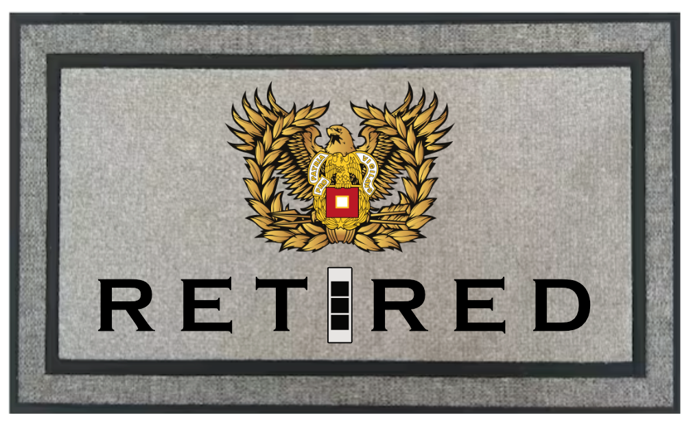 Warrant Officer Welcome Mat